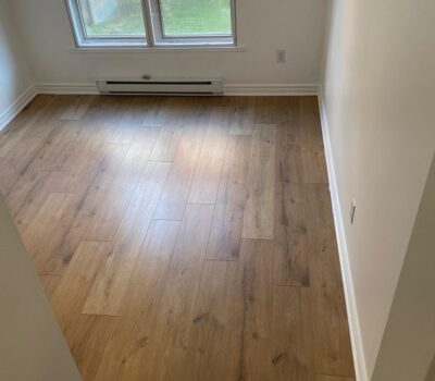 Pose de plancher
